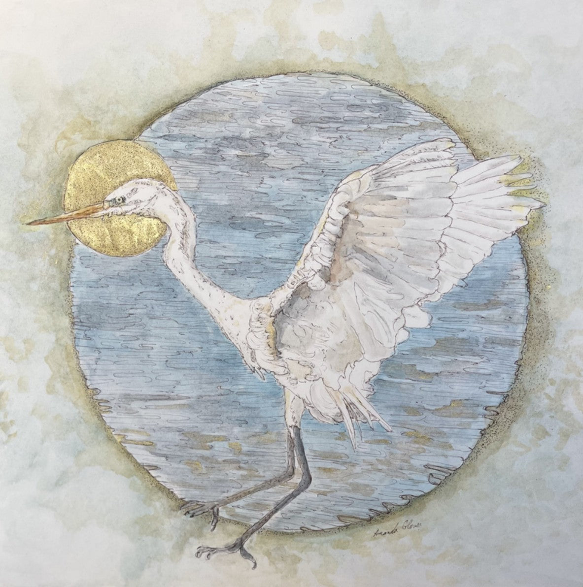 Great Egret — Limited Edition Fine Art Print