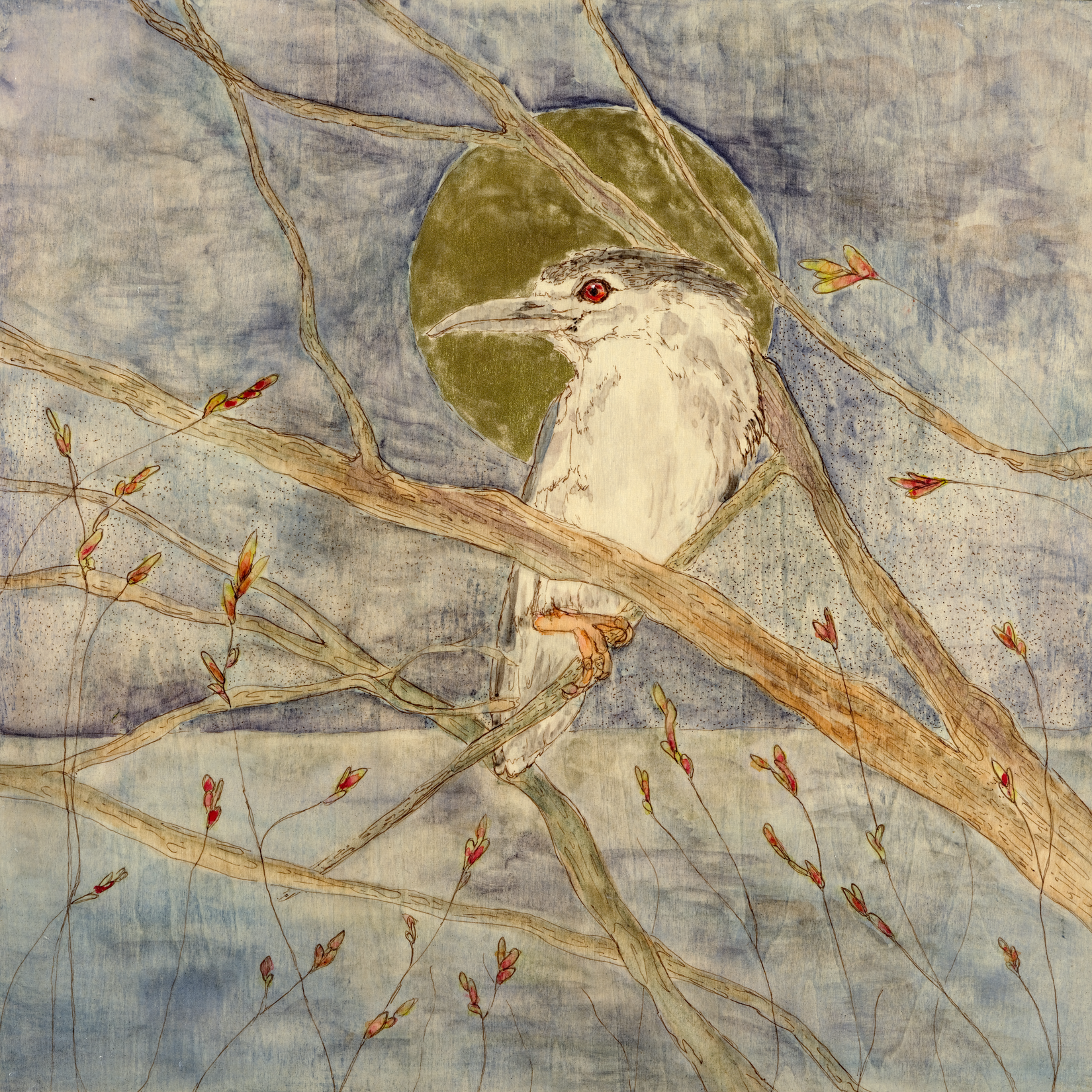 Night Heron - Original Painting – Amanda Glover Art